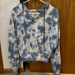 Kimes Ranch Blue Tie-Dye Hoodie